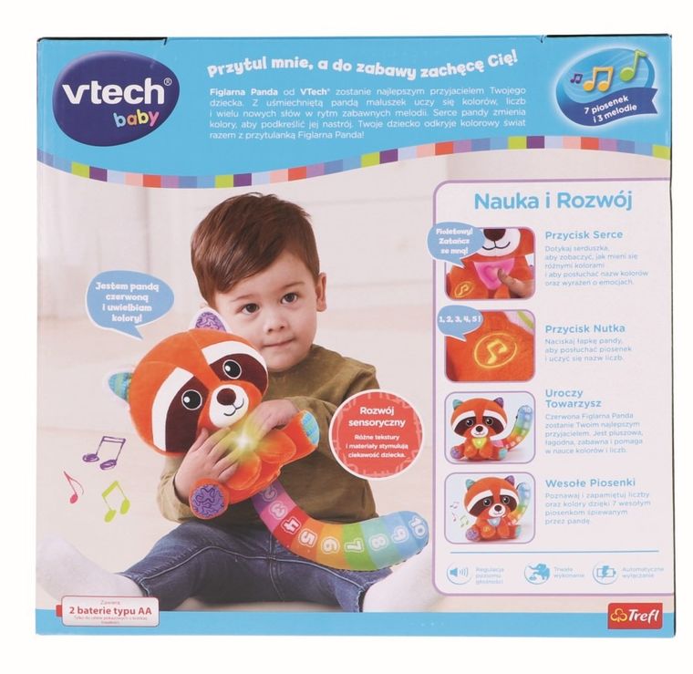 Vtech, Figlarna Panda, maskotka interaktywna