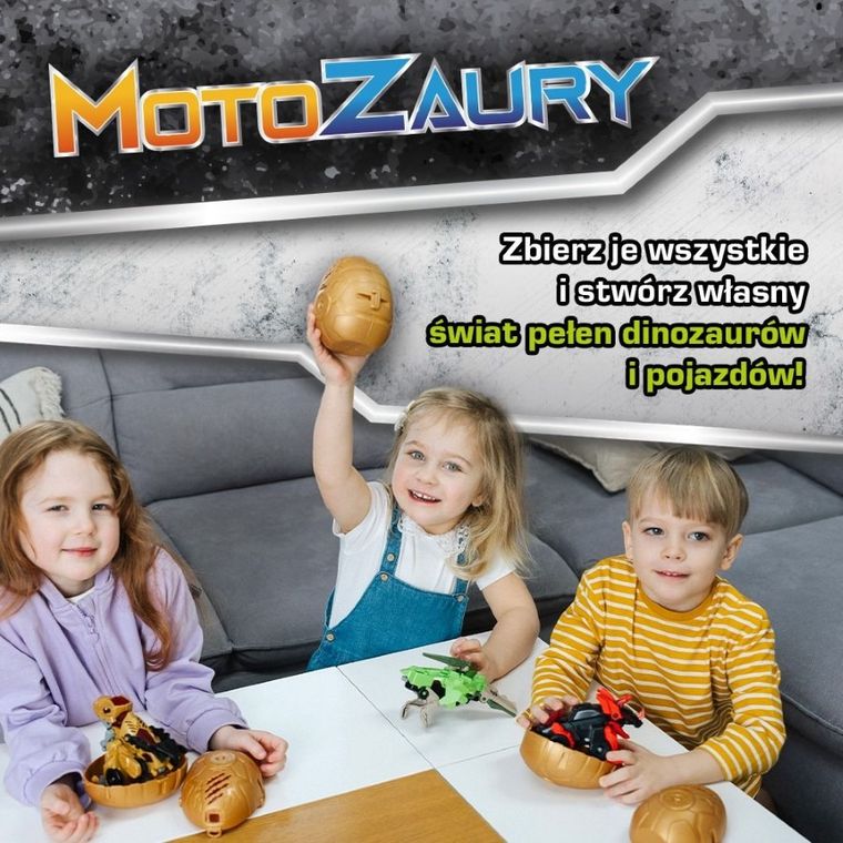 Vtech, Motozaury, T-Rex, pojazd transformujący w jajku