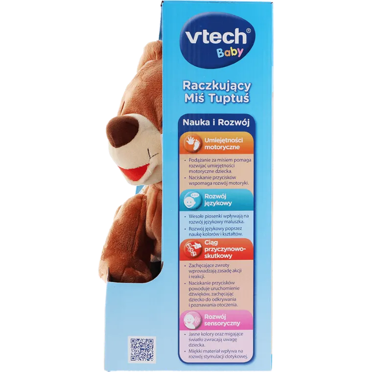 Vtech, Raczkujący Miś Tuptuś, maskotka edukacyjna