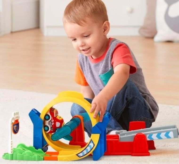 Vtech, Tut Tut Autka, Diabelska Pętla 360°, zestaw z pojazdem