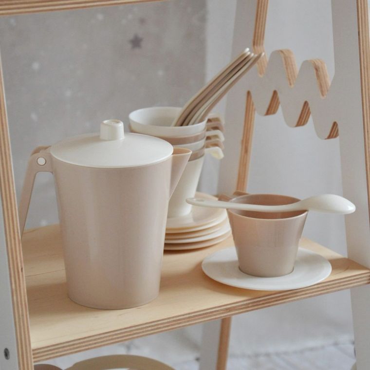 Wader, Biszkoptowa Chmurka, serwis kawowy, 19 elementów