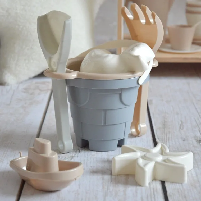 Wader, Biszkoptowa Chmurka, Zamek, zestaw do piasku, 6 elementów