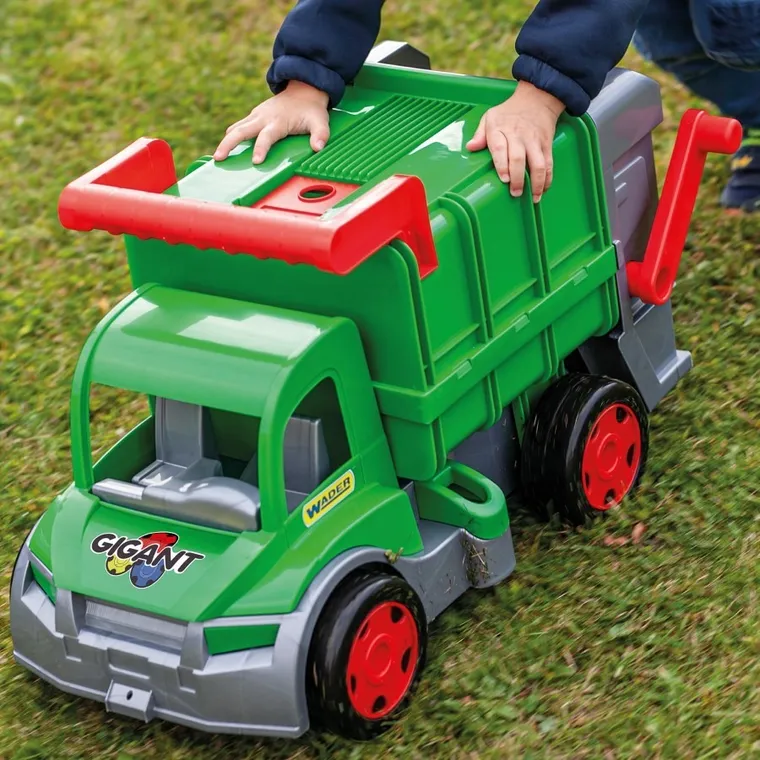 Wader, Gigant, śmieciarka, zielona