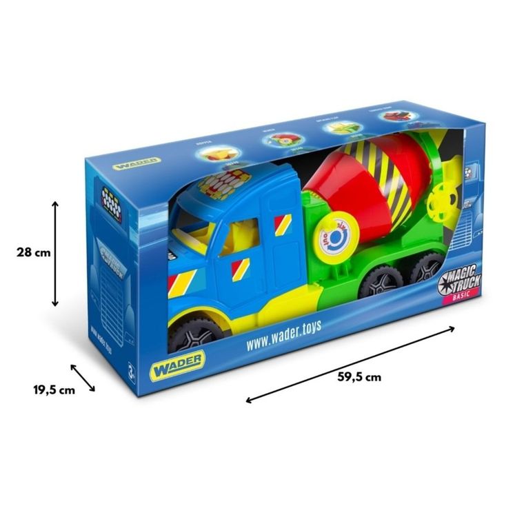 Wader, Magic Truck Basic, ciężarówka betoniarka