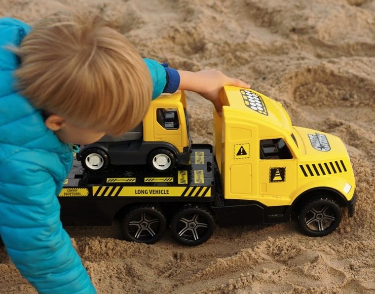 Wader, Magic Truck Technic, ciężarówka laweta z betoniarką