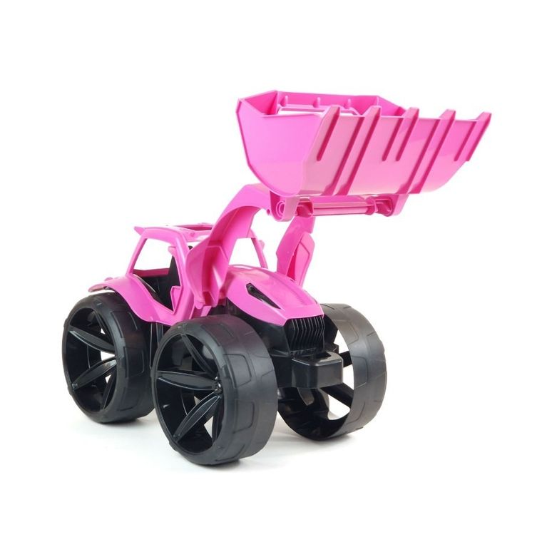 Wader, Maximus, spychacz, różowy, 68 cm