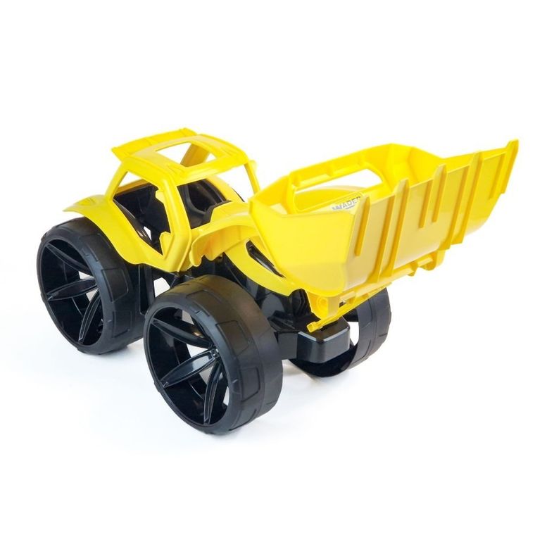 Wader, Maximus, spychacz, żółty, 68 cm