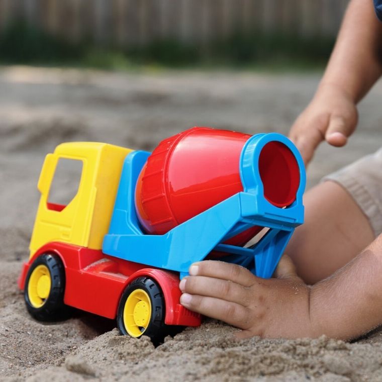 Wader, Tech Truck, Betoniarka, 24,5 cm