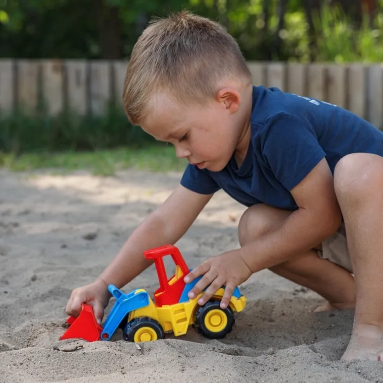 Wader, Tech Truck, Ładowarka, 27 cm