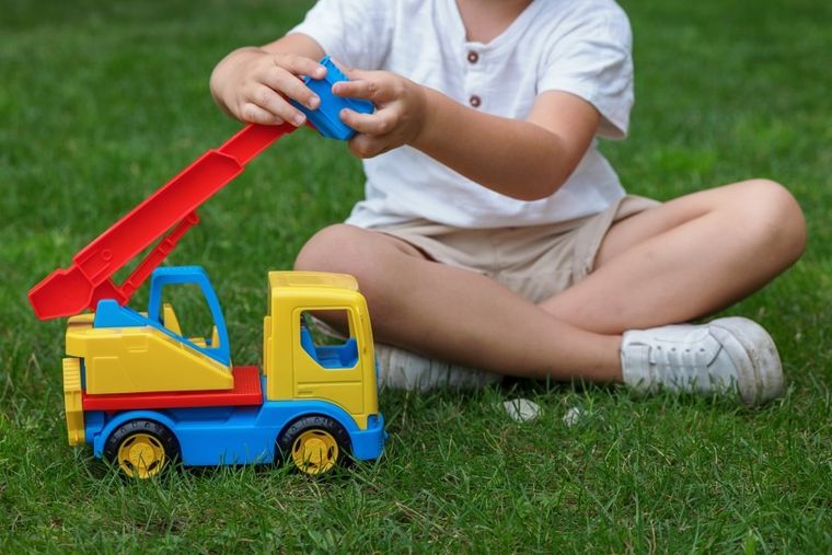 Wader, Tech Truck, podnośnik z wysięgnikiem, 29 cm