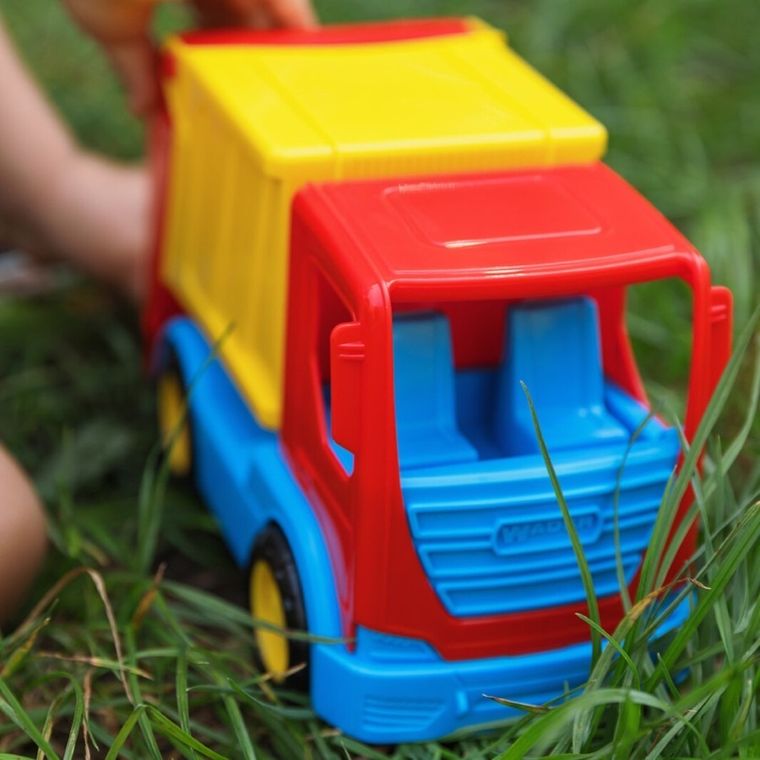 Wader, Tech Truck, Śmieciarka, 26 cm