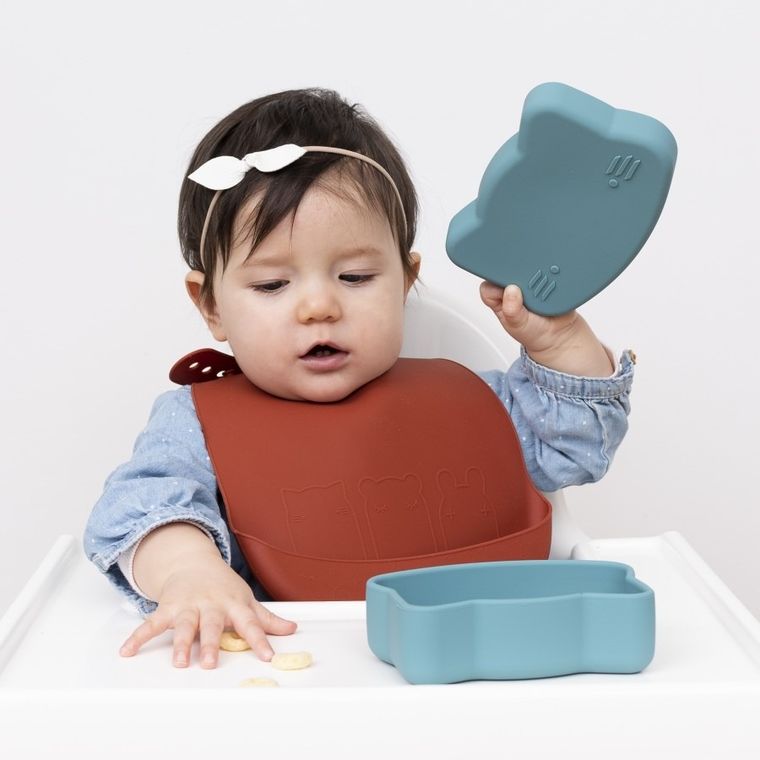 We Might Be Tiny, Kotek, zamykany silikonowy pojemnik, Rust