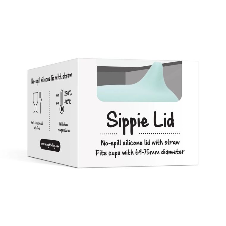 We Might Be Tiny, silikonowa nakładka na kubek, Minty Green