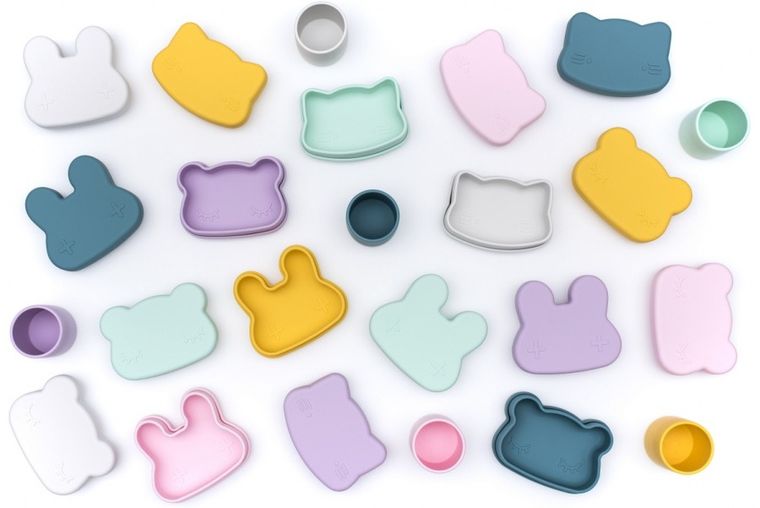 We Might Be Tiny, silikonowy kubek, żółty