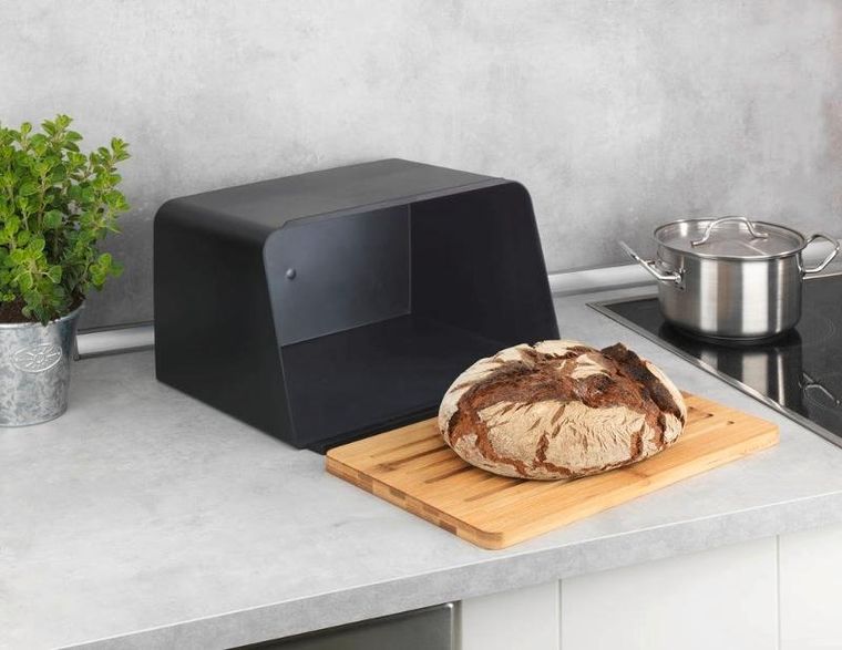 Wenko, chlebak z deską do krojenia z drewna bambusowego, Kubo