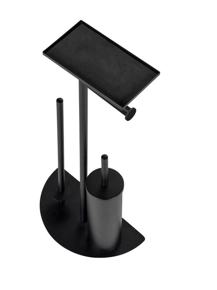 Wenko, Cosenza, stojak na szczotkę WC i papier z półeczką 4w1