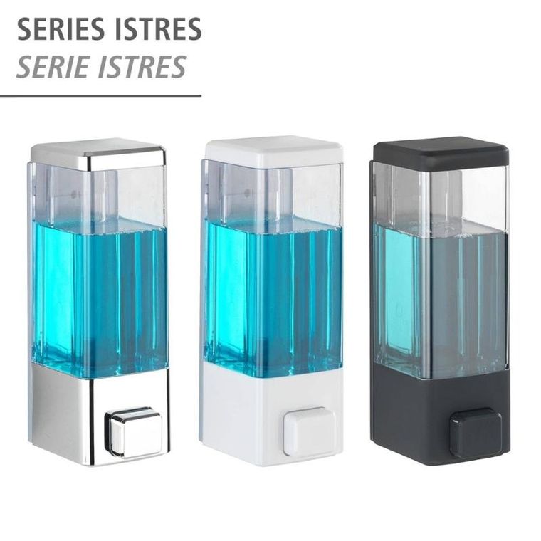 Wenko, dozownik do mydła i płynu do dezynfekcji, Istres, 320 ml