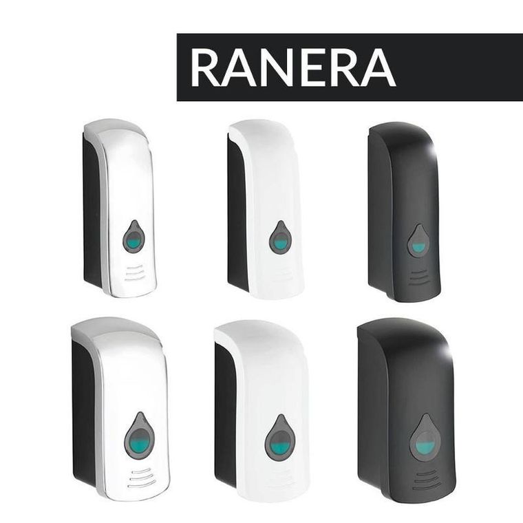 Wenko, dozownik do mydła i płynu do dezynfekcji, Ranera, 280 ml