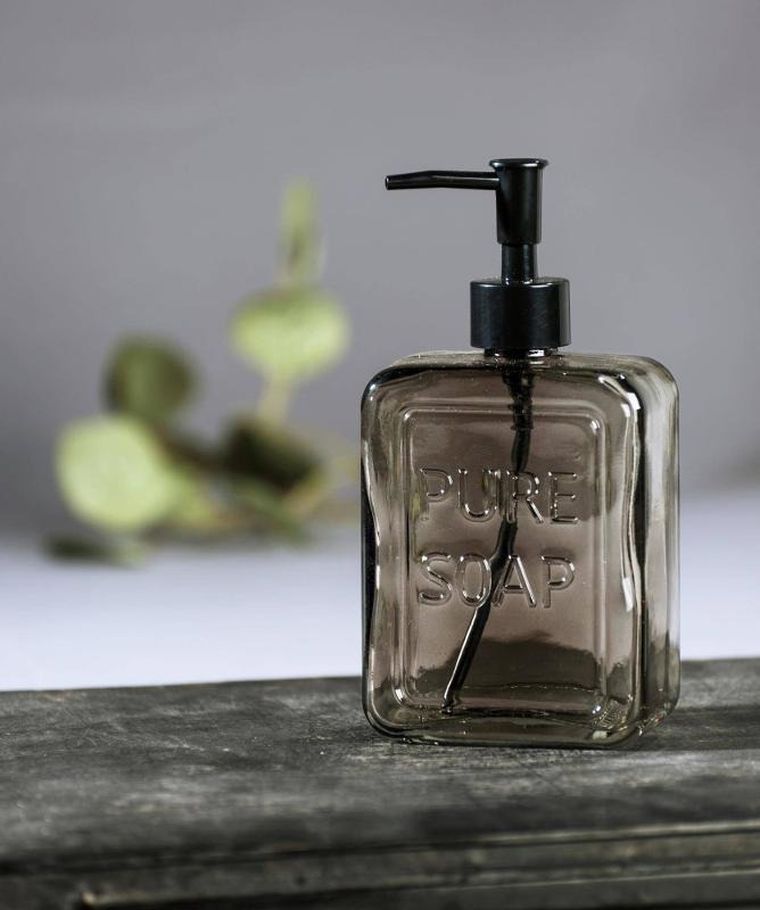 Wenko, dozownik do mydła w płynie, Pure, szklany, 550 ml