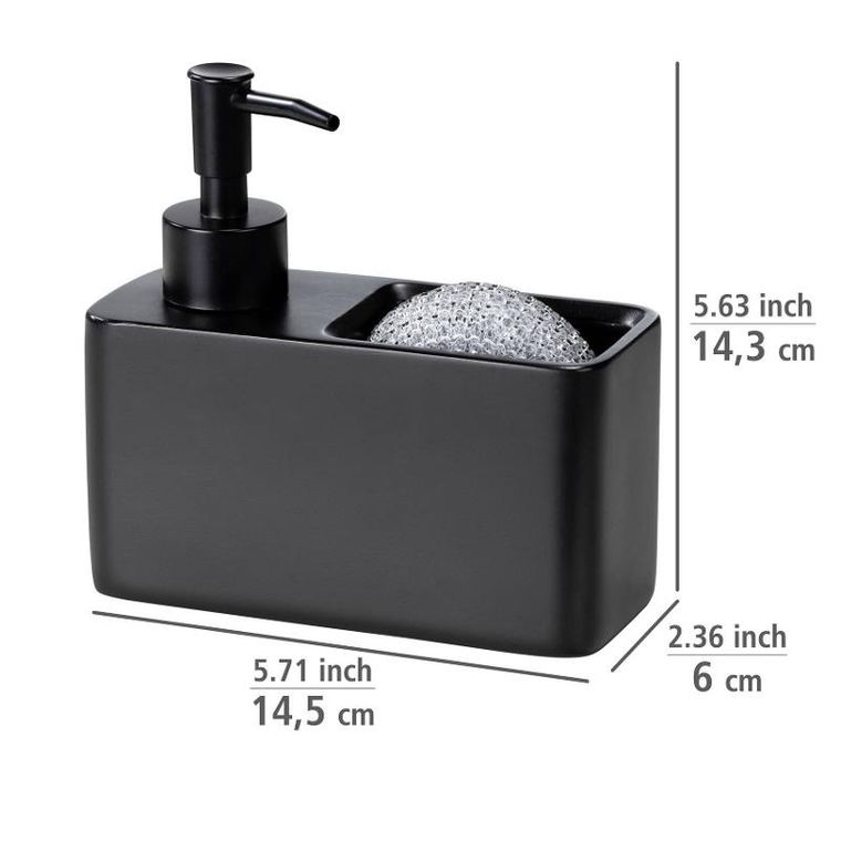 Wenko, dozownik z miejscem na gąbkę, 150 ml, Resa