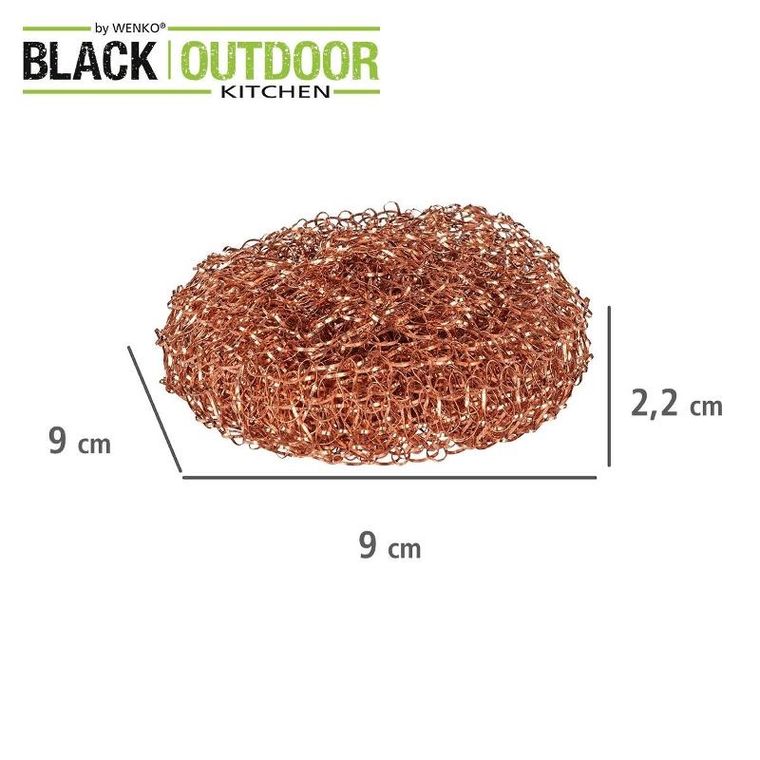 Wenko, druciak do szorowania miedziany, Cobi, 2 szt.