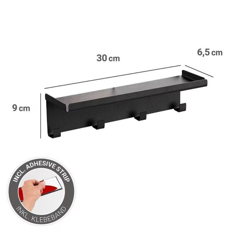Wenko, Ima, wieszak z półką na magnes