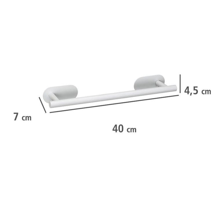 Wenko, Orea, wieszak na ręczniki, turbo-loc, stal nierdzewna