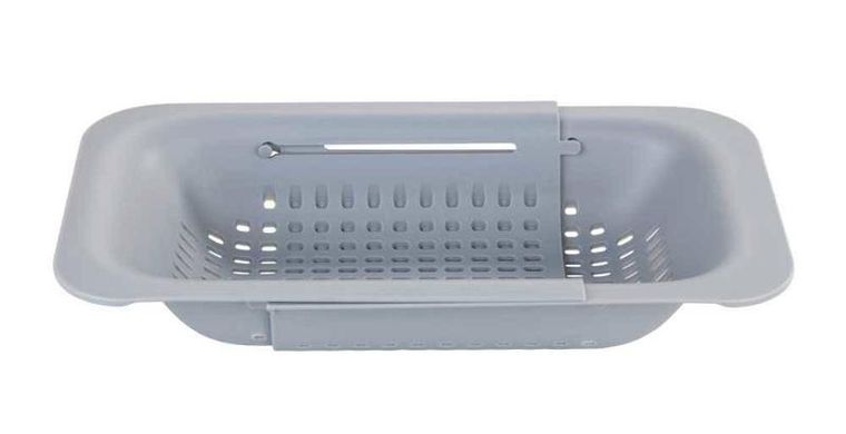 Wenko, organizer rozsuwany do zlewu, Sivo, 37-50 cm