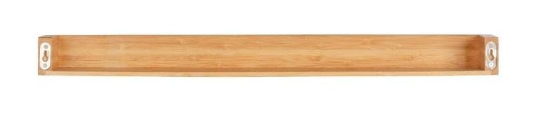 Wenko, półka łazienkowa, bambusowa, 60-9-5 cm