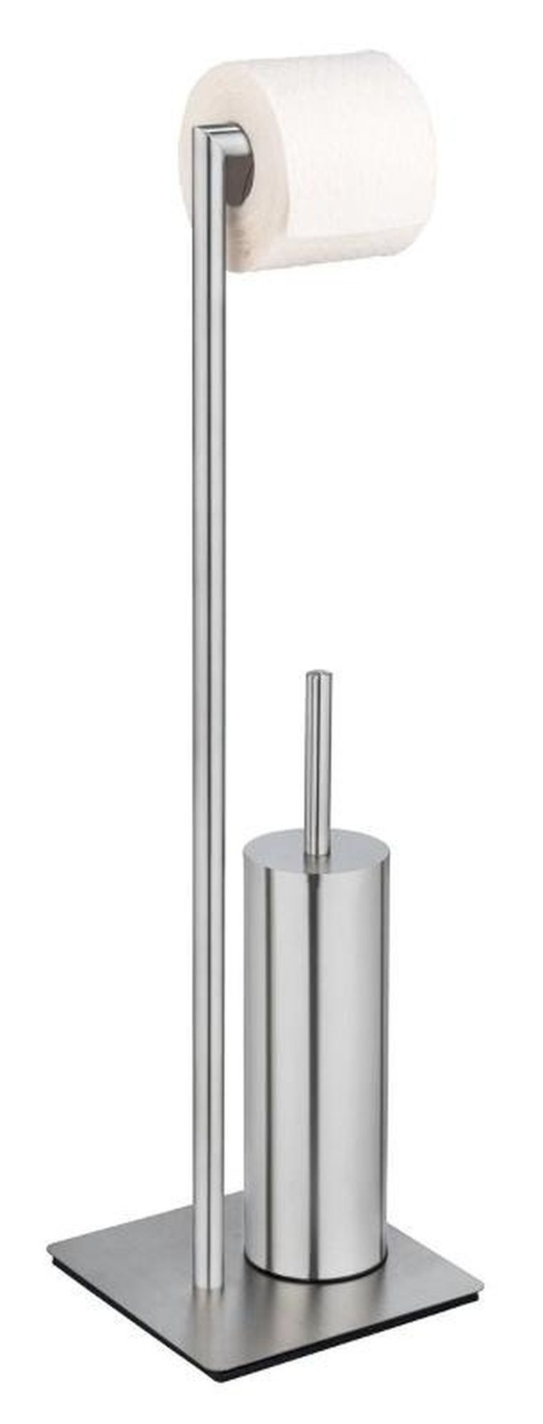 Wenko, stojak na papier toaletowy i szczotkę, Recco, stal nierdzewna