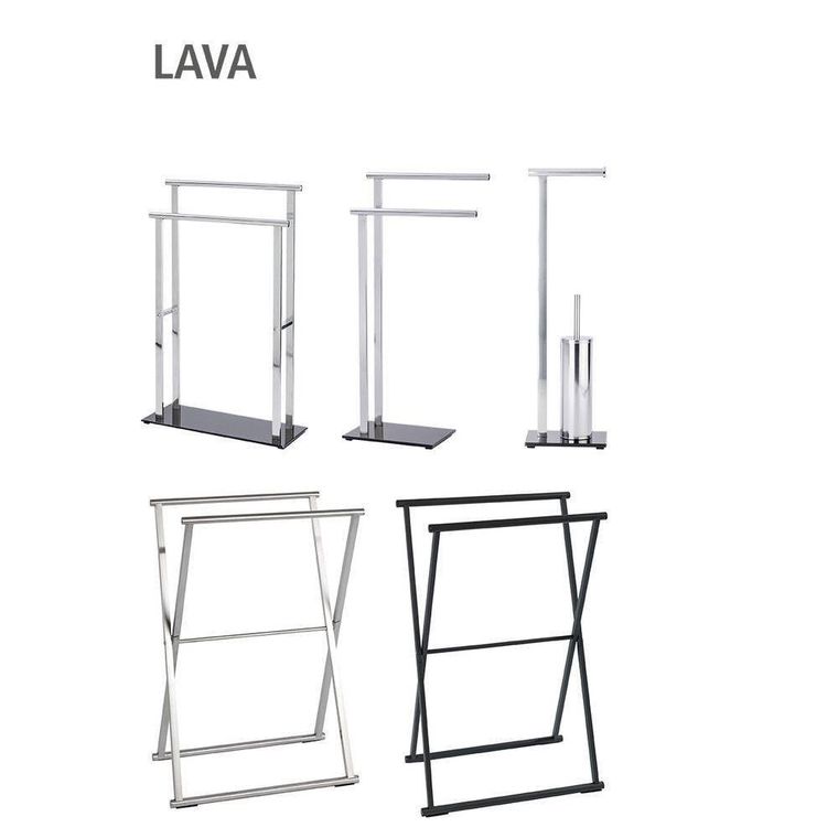 Wenko, stojak na ręczniki i ubrania, Lava, stal nierdzewna