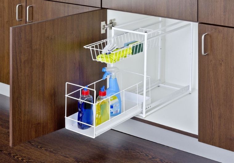 Wenko, wysuwana półka kuchenna, 45-23-45 cm