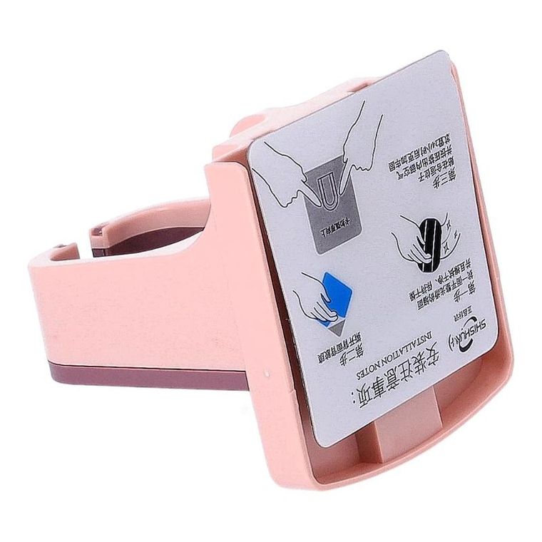 Wielofunkcyjny uchwyt do wieszania, różowy