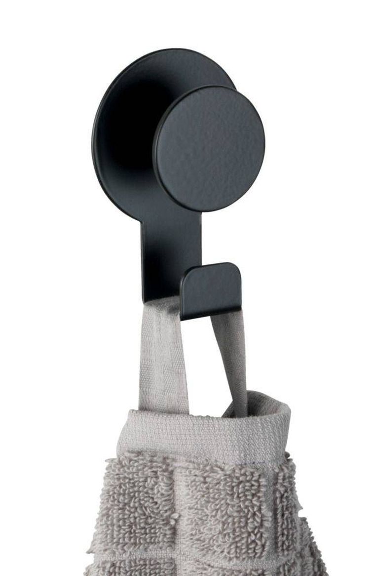 Wieszak łazienkowy, blandas, czarny mat