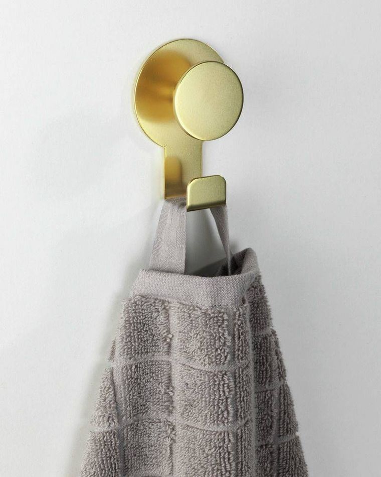 Wieszak łazienkowy, blandas złoty mat