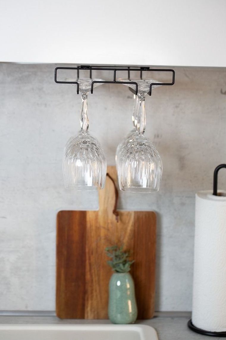 Wieszak na kubki, czarny