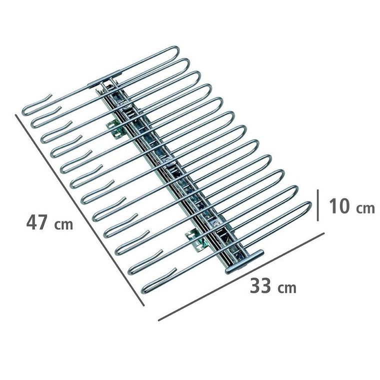 Wieszak na spodnie, wysuwany