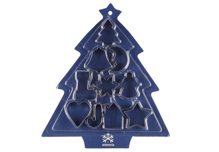 Winteria, foremki do pierników, stal nierdzewna, 10 szt.