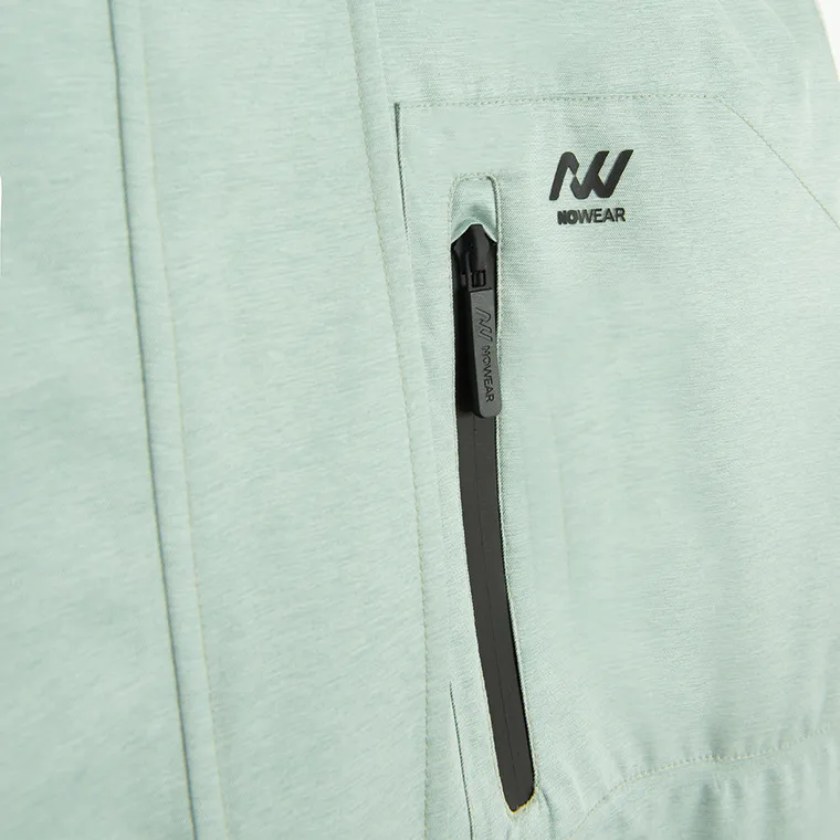 Wodoszczelna kurtka narciarska unisex oversize z kapturem NOWEAR