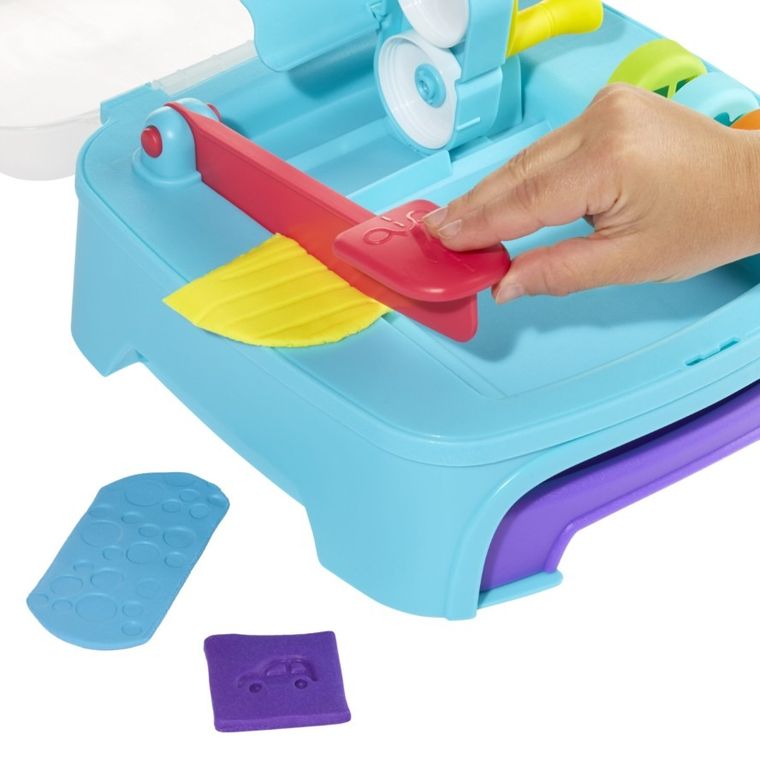 Wonder Factory, Dough Creation Station, masa plastyczna z bazą do przechowywania, 14 elementów