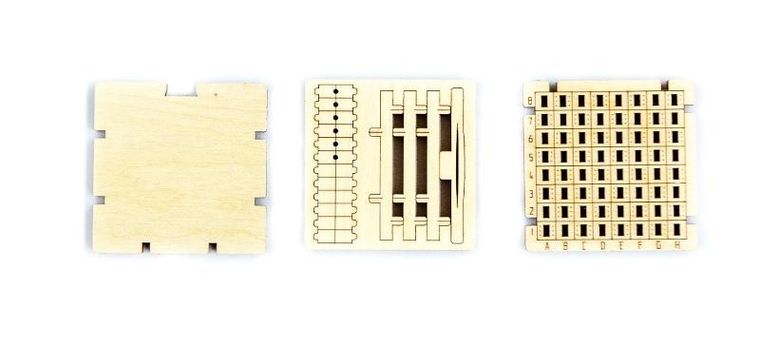 Wooden.City, Warcaby, gra drewniana