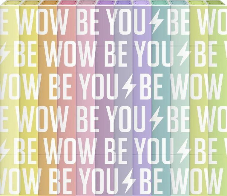 WoW Generation, flamastry dwustronne, 12 kolorów