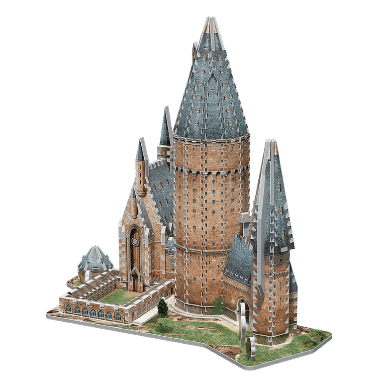 Wrebbit, Harry Potter, Hogwarts Great Hall, puzzle 3D, 850 elementów