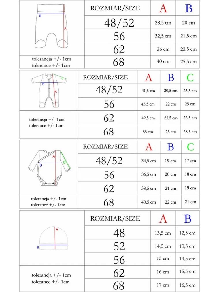 Wyprawka niemowlęca, biała, 4 elementy, Nicol