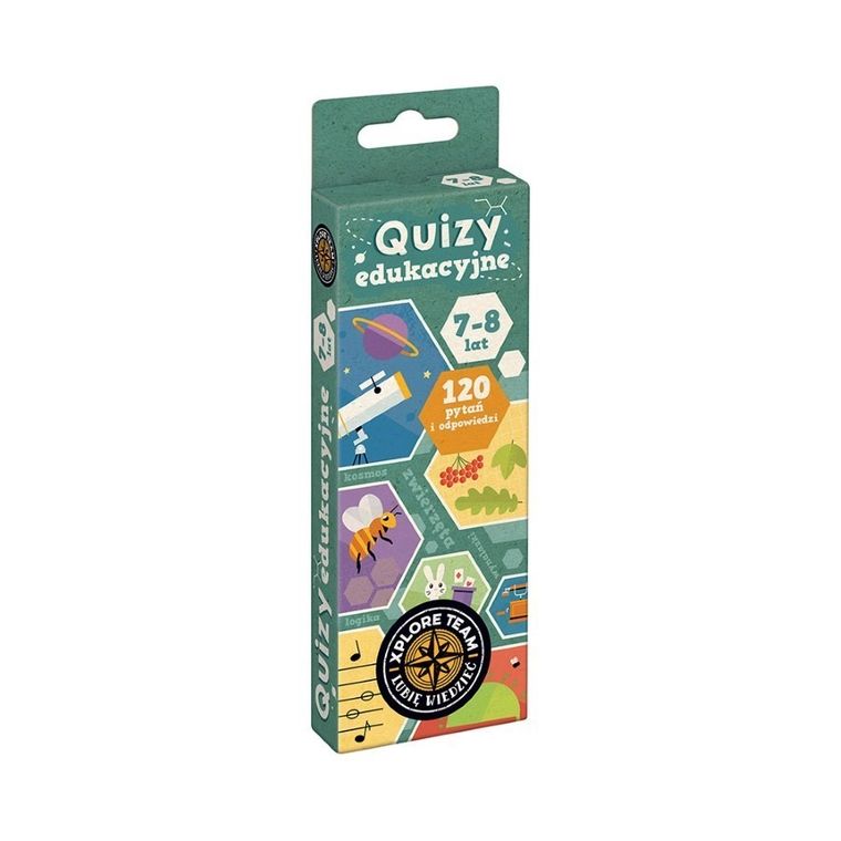 Xplore Team. Quizy edukacyjne dla dzieci w wieku 7-8 lat