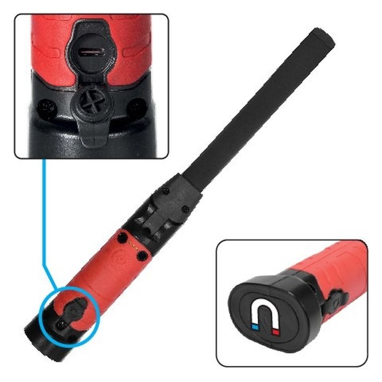 Yato, Cob Led 5W + 3W, lampa warsztatowa