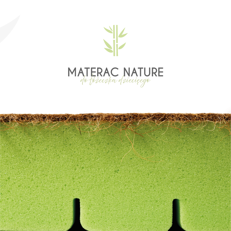 Yoonco, Nature, materac do łóżeczka dziecięcego, 120-60 cm