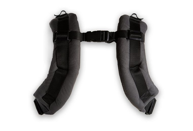 Zaffiro, Care, nosidełko dla niemowląt, szaro-turkusowe groszki