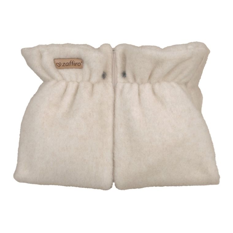 Zaffiro, Sierra, mufka do wózka, wełniana, beige