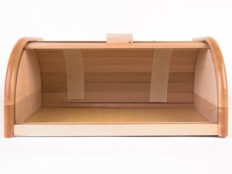 Zeller, drewniany chlebak, pojemnik na pieczywo, 40-28-18cm